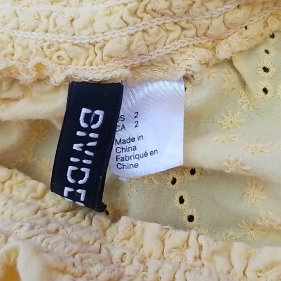 yellow summer top - Picture 3 of 3